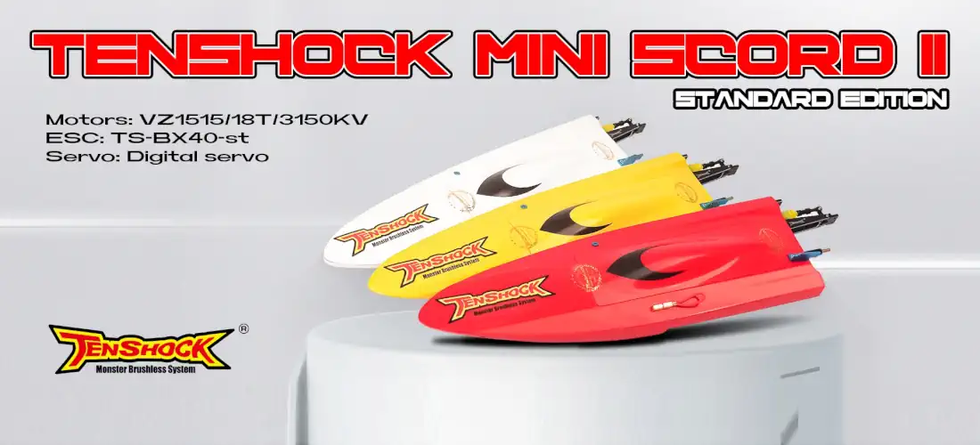 Tenshock Mini Scord Boats